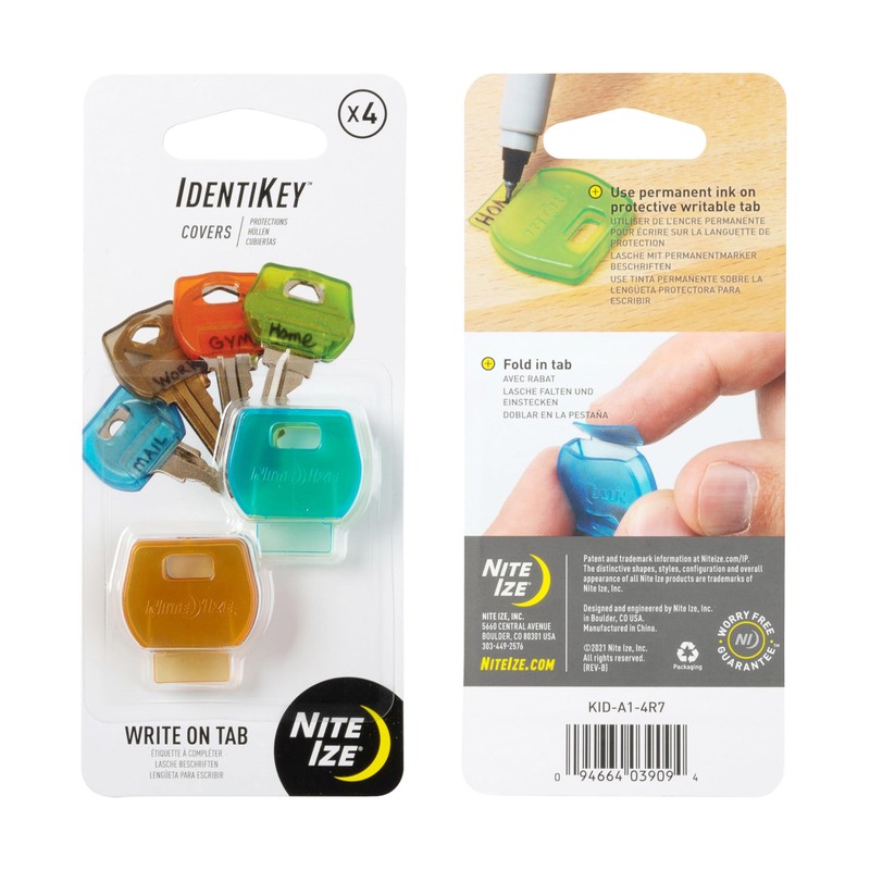 Nite Ize IdentiKey Covers - Assorted - 16 Count (4