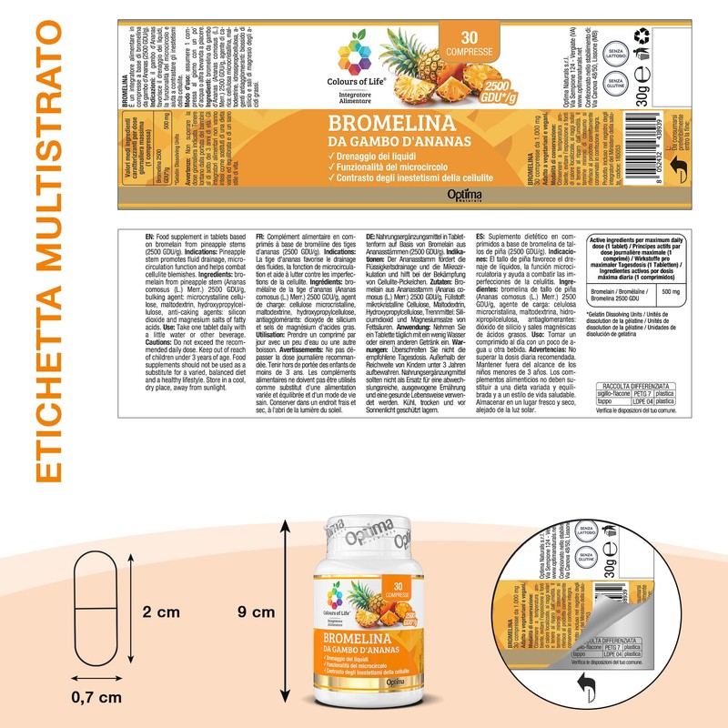 Colours Of Life Bromelina da Gambo d'Ananas 2500 GDU -
