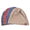 Shamager Men's Knit Hat, Double Layer Structure, Spring, Summer, Autumn,