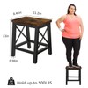 YINMIT Step Stools for Adults and Kids, Wooden Small Step