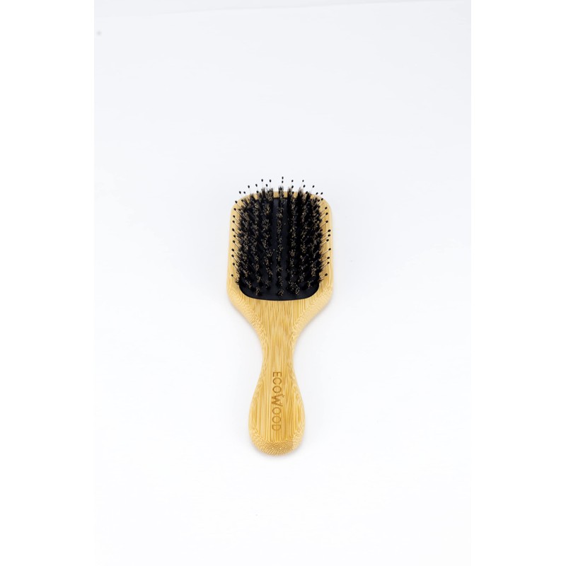 Ecowood Cepillo de Bambú para Todo Tipo de Cabello con