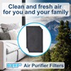HQRP 8-Pack Carbon Filter compatible with GermGuardian FLT4100 Filter E