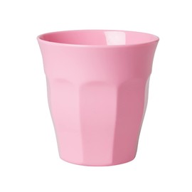 Rice Melamine Cup Dark Pink - Medium Solid Plain Colour
