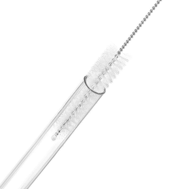 ALINK Reusable Clear Boba Straws, 10 in x 12 mm