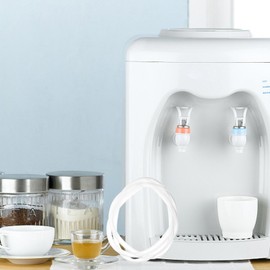 Angoily 4pcs Silicone Tubing Replacement Hose for Water Dispenser Pump Compatible with Electric Drinking Water Bottle Pump Water Bottle Pipe and Water Pump Tubes