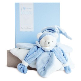 Doudou et Compagnie DC2921 J'aime mon doudou – Collector's Bear, Blue