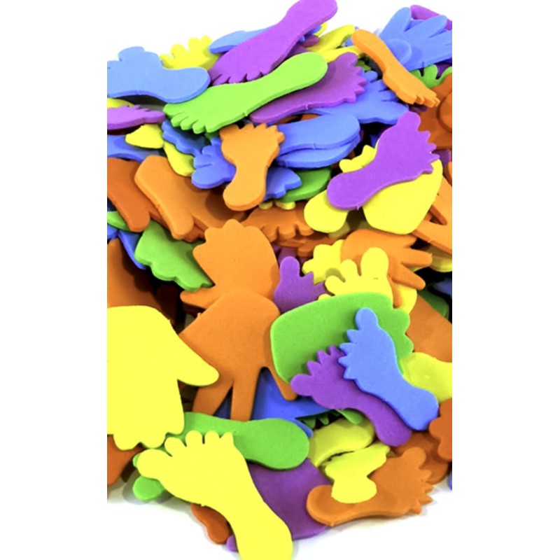 Anthony Peters AP/372/HFF Foam Hands and Feet Shapes-Pack of 150