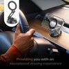 SLIMI Car Dashboard Phone Holder, 360-degree Adjustable Strong Magnetic Center