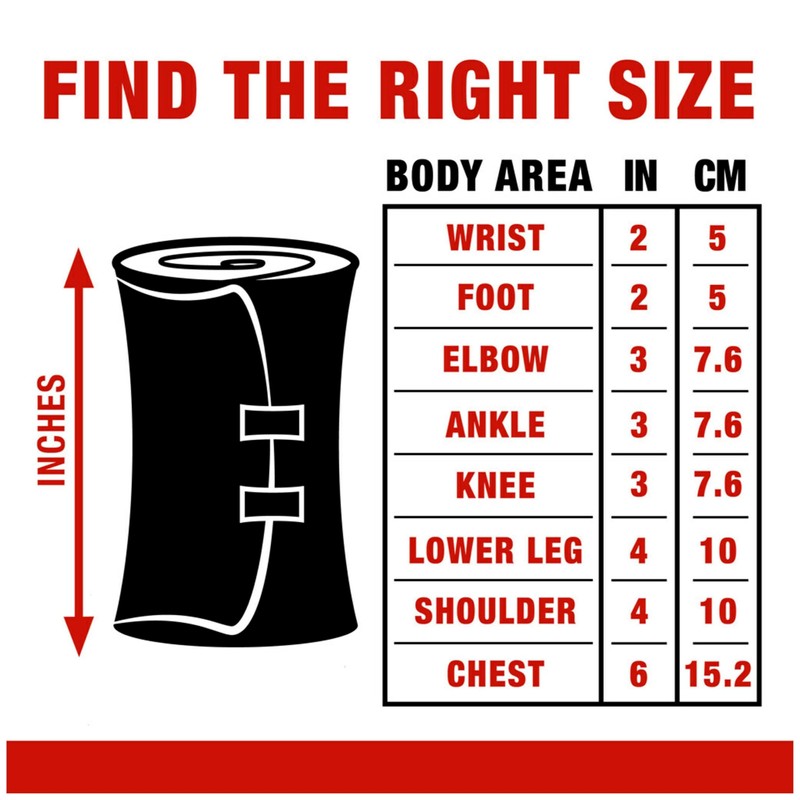 ACE Brand 3 Inch Elastic Bandage with with Clips, Black,