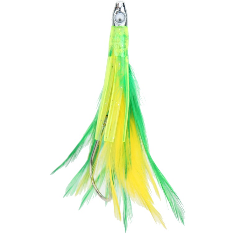 Schwertfisch Feather Tuna Artificial Fishing Lure Tease Accessories for Large
