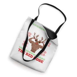 Christmas Brodolf The Red Nose Gainzdeer Funny Tote Bag