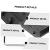 Outanaya 2pcs Barn Door Stopper Zinc Alloy Sliding Door Retainer
