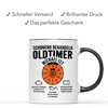 Oldtimer Tasse 85. Geburtstag Mann personalisiert mit Namen Geschenkidee Geschenk