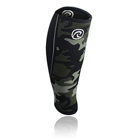 Rehband RX 5mm Shin/Calf Sleeve Support - Camo-XL