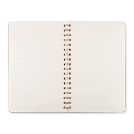 Fringe Studio "HYDRANGEAS 6" X 9.5" SIGNATURE VEGAN LEATHER SPIRAL JOURNAL - 160 PAGES, Megan Galante Collection (896084)