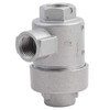 ASHATA Aluminum Air Valve,Threaded 1/4" BSPT Aluminum One-way Quick Exhaust