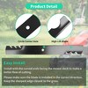 IDEASURE 04774600 Mower Blades for 72" Mower Deck, High Lift