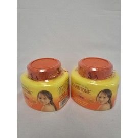 Pack of 2 - Natural Glow Carrot Cream 300ml /10.1oz Daily Hydration with oil Carrot Extract – Face and Body Care Moisturizer EXP 2028