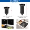 CLEESINK Garbage Disposal Air Switch Kit, Sink Top Waste Disposer