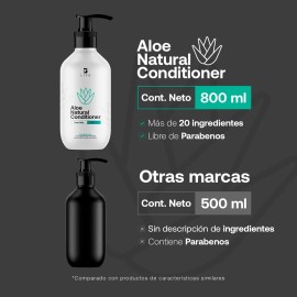 Shampoo Y Acondicionador 800ml Ingredientes Naturales B Life