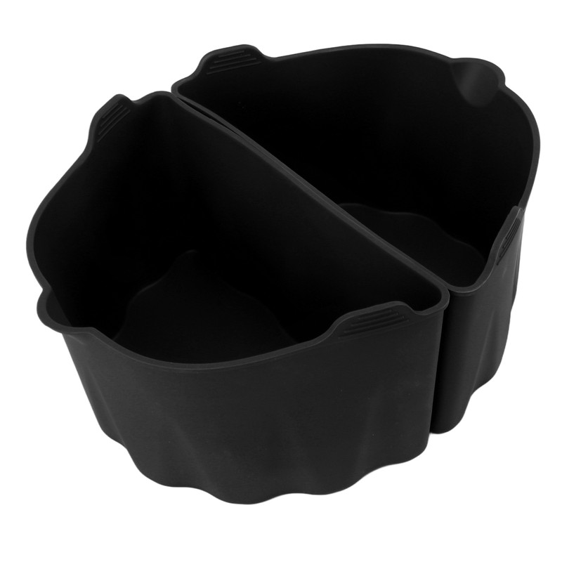 2Pcs Slow Cooker Liner 6‑7QT Silicone Cook Pot Divider Slow