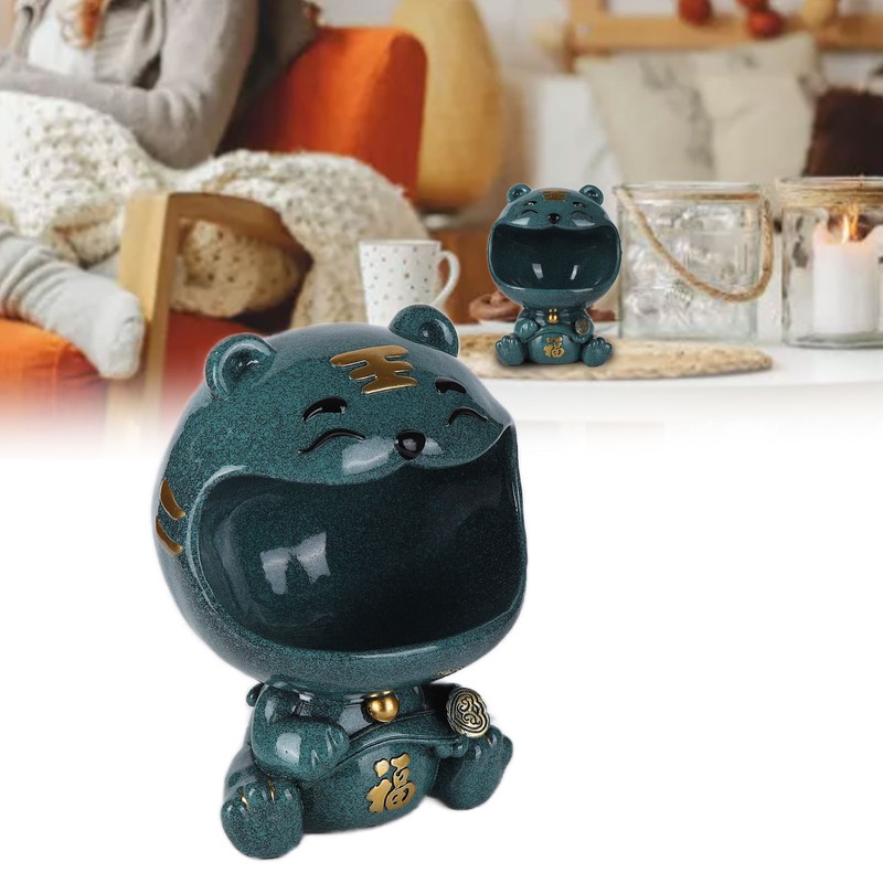 Cut Animal Shaped Key Phone Storage Basket Container Home Entryway