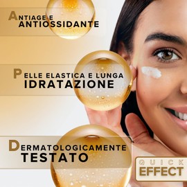 Eye Contour Serum with Vitamin C and Hyaluronic Acid, Face Cream, Anti-Wrinkle, Moisturising, Revitalising, Anti-Ageing and Brightening for Dark Circles and Eye Bags, 15 ml, Made in