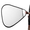 Glow 5-in-1 Collapsible Triangle Reflector with Handle (48")