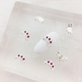 P212 Nail Parts 1 Cubic Metal Jewelry GWM / p212네일파츠 1개입 큐빅메탈쥬얼리 GWM