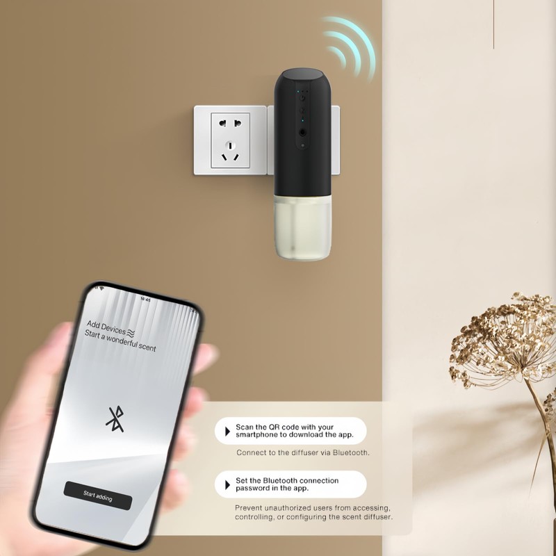Plug in Diffuser for Essential Oils, Waterless Scent Diffuser Cover
