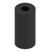Black Nylon Spacer 1.00" Long, 1/2" OD 0.194" ID, 50