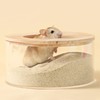 DR.DUDU Hamster Bath Sand, 2.8lb Dust Free Desert Sand or