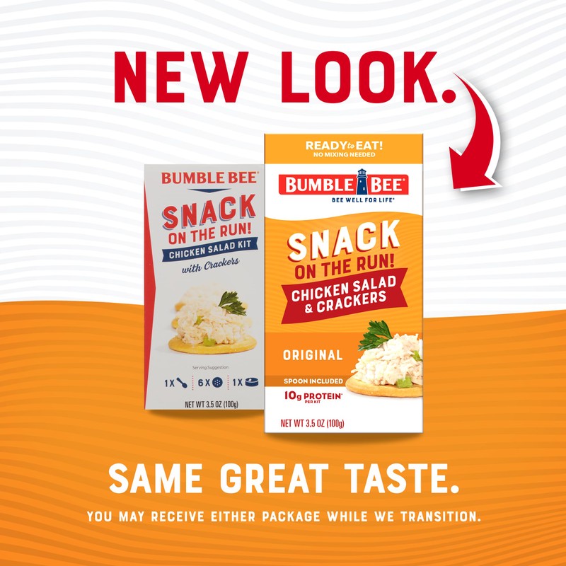 Bumble Bee Snack on the Run Chicken Salad with Crackers