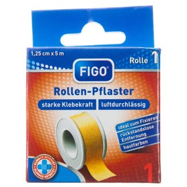 Figo Narrow Plaster Roller, Pack of 2 (2 x 1 Item)