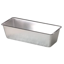 Pentole Agnelli COAL3818 Plumcake-Backform, Aluminium, Silber, 18 cm