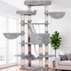 Heybly Cat Tree, 68 inch Multi-Level Cat Tower for Indoor