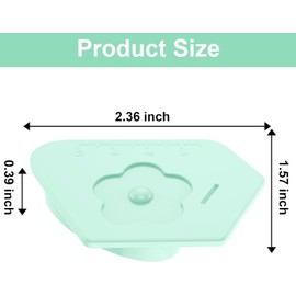2PCS Magnetic Seam Guide for Sewing Machine, 2025 New Multi-Purpose Tool Polygonal Strong Magnetic Gauge, Polygonal Multifucntional Seam Guide Hemmer with Scale, Sewing Accessories Supplies - Green