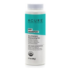Shampoo en Seco Acure para Cabello Castaño 48g - Vegano y Natural