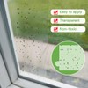 60 Pack Window Fly Traps, Clear Sticky Insect Catchers for