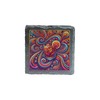 Psychedelic Cocktail Slate Coaster – Vibrant Swirl Design (slco-ds24-psychrg)