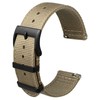 [Anbeer] Nylon Watch Band, Two-Piece Quick Release Replacement Strap with