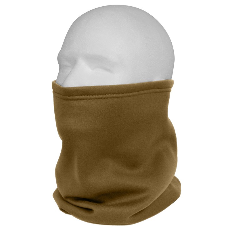 Rothco ECWCS Polyester Neck Gaiters, Coyote Brown