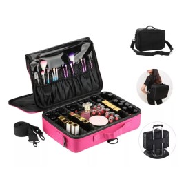 Case Cosmetiquera Maletin Mochila Multiusos Escolar Maquillaje Dr