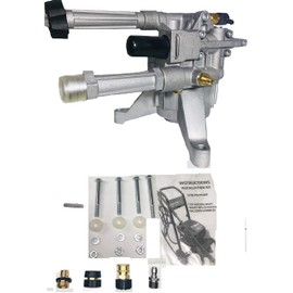 Pressure Washer Pump Under Engine Rear Hose(Opposite Spark Plug) Connections Troy-BILT W/All QC Fittings