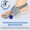 Corrector De Juanete Ajustable Ferula Universal Único Gris Universal