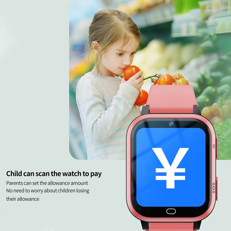 4G Kids Smart Watch Video Call Function Waterproof Touch Screen