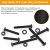 105 Pieces M5 x 30/35/40/45/50mm Button Head Socket Cap Screws
