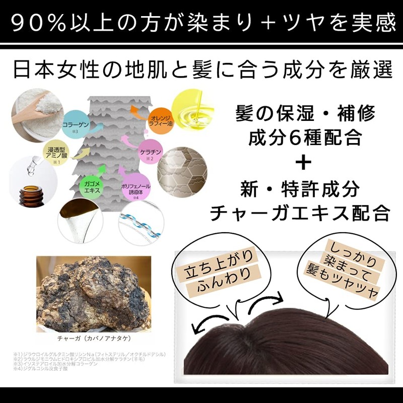[For Gray Hair] Lefine Head Spa Color Treatment R4 2.8
