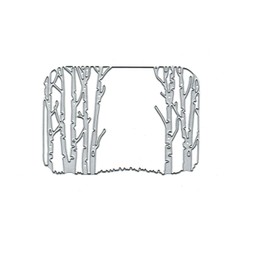 Enchanting Winter Forest Tree Metal Die Cuts for Card Making,Merry Christmas Tree Card Cutting Dies Cut Stencils DIY Scrapbooking Album Decorative Embossing Paper Card Embossing Craft