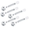 20PCS 3-in-1 Furniture Connection Kit, Eccentric Cam Lock Ø15mm and